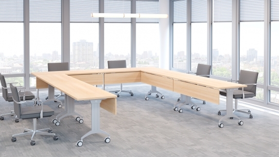 LINK Table configuration for meeting rooms