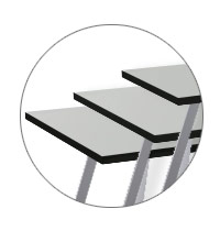 AIM™ Training Tables | Standard Height Table, Bar Height Table, Counter Heigth Table