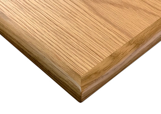 Bullnose Wood Veneer Edges
