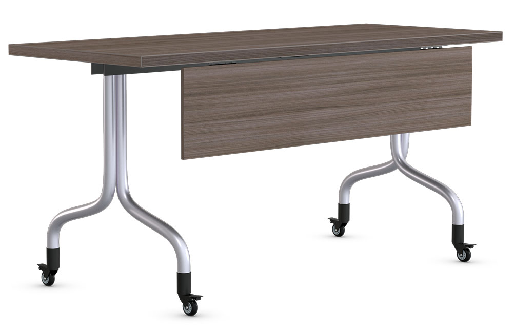 Convertible Table with Laminate Modesty Panel Attached