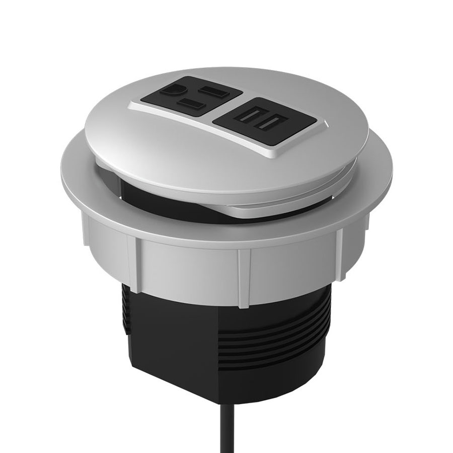 Sienna X Cafe Power - Power & Data - Breakroom and Cafe Table by Special-T