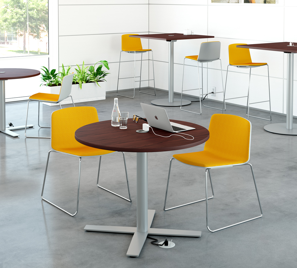 Sienna X Cafe Power | Breakroom and Cafe Table | Special-T 
