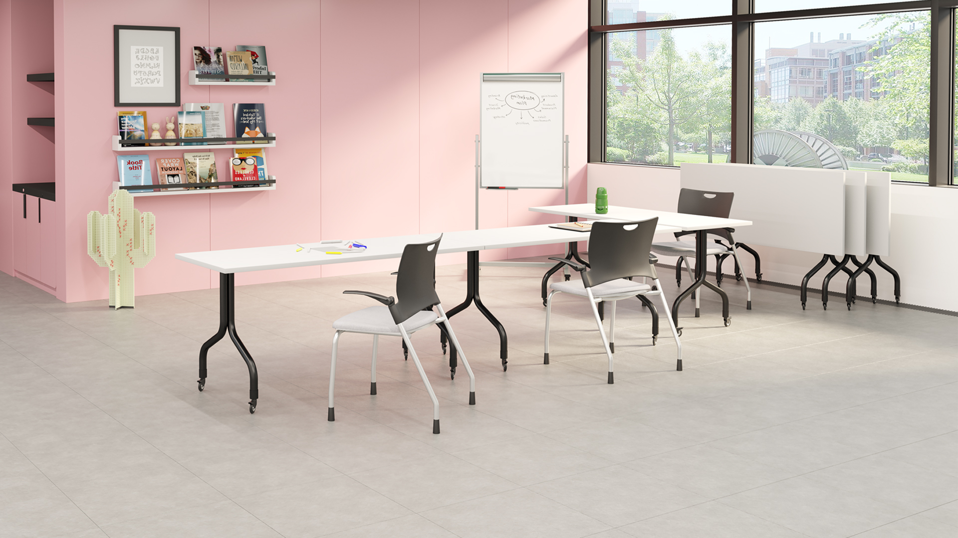 Convertible Flip&Nest Table