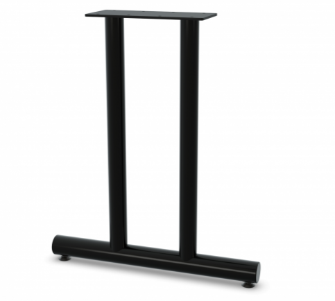 Dual Column T-Leg - Black