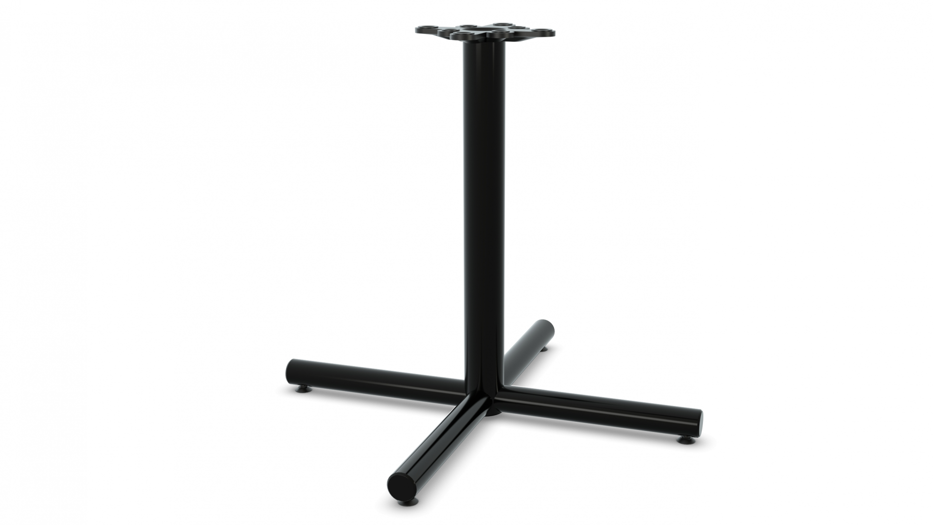 Single Column X-Base - Black