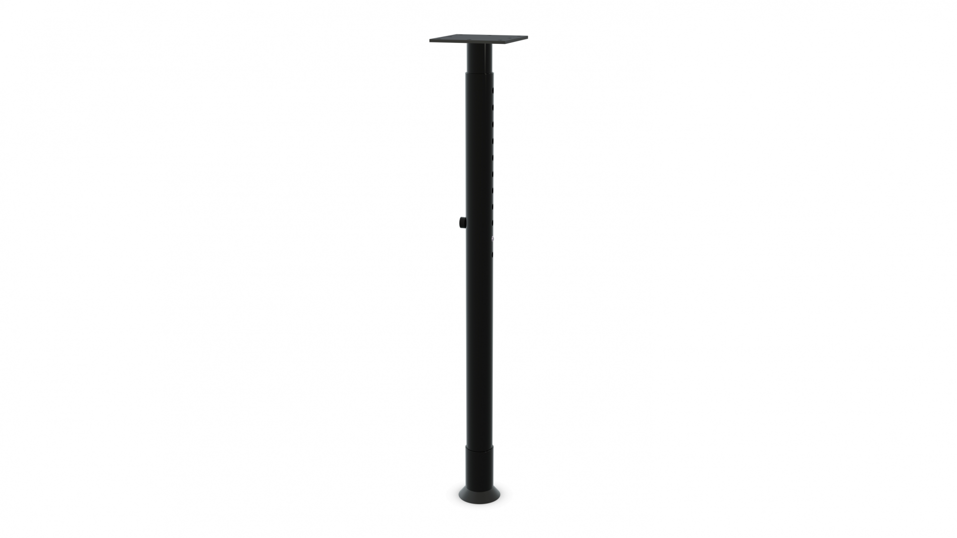 Post Leg Spring Clip Height Adjustable - Black