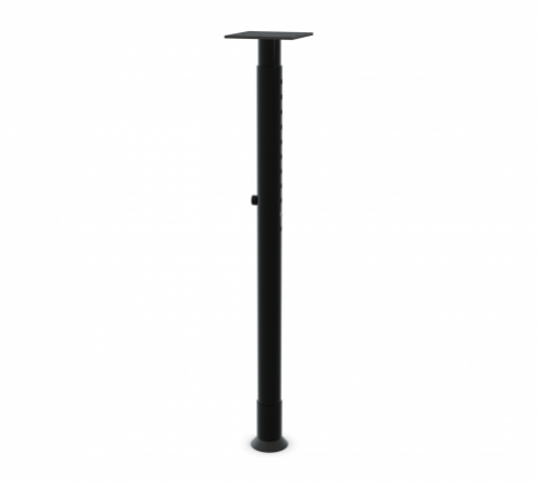 Post Leg Spring Clip Height Adjustable - Black