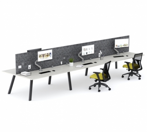 Aim XL EZ Desking with PET Screens