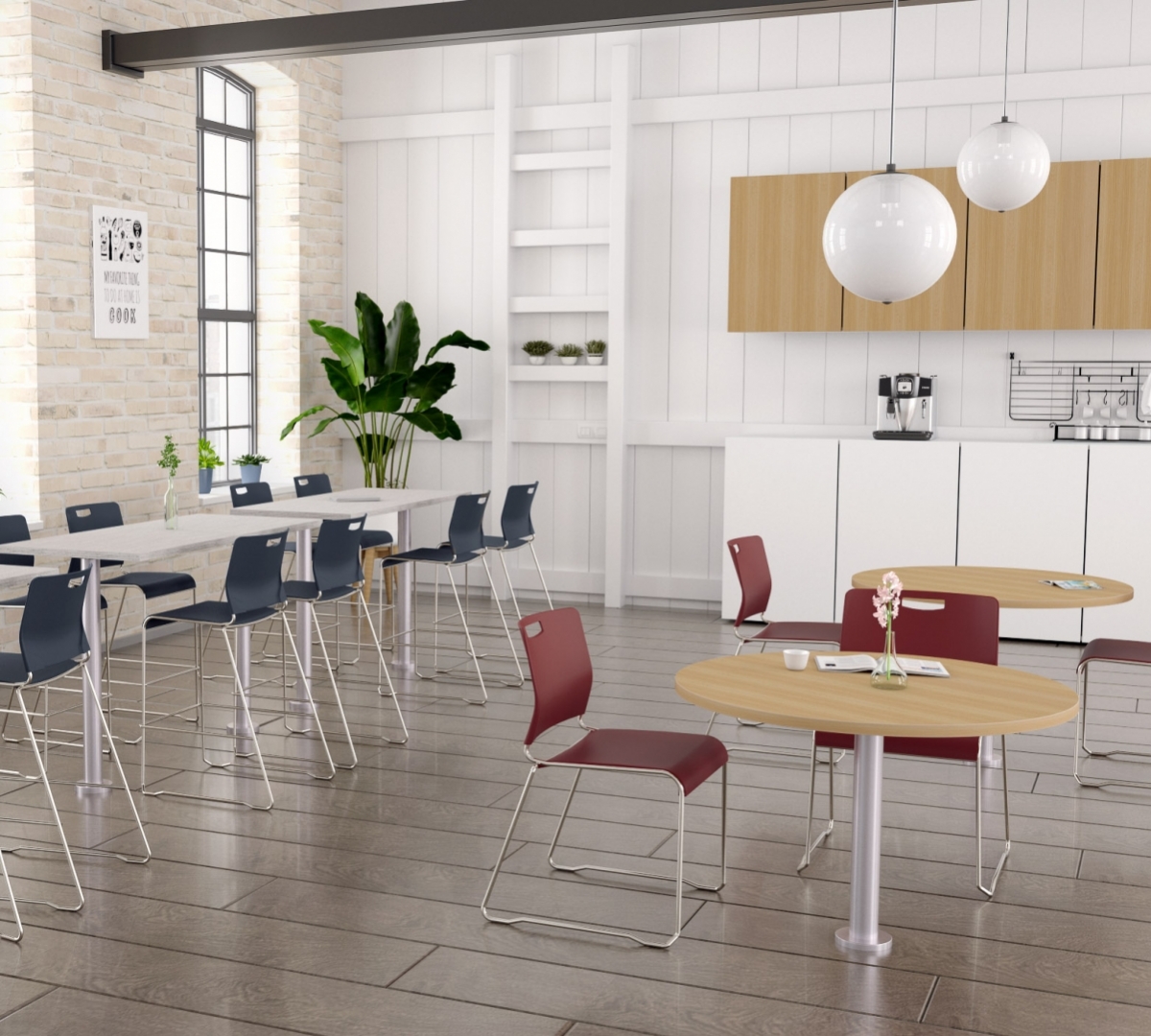 Floor Mounted | Breakroom and Cafe Table | Special-T 