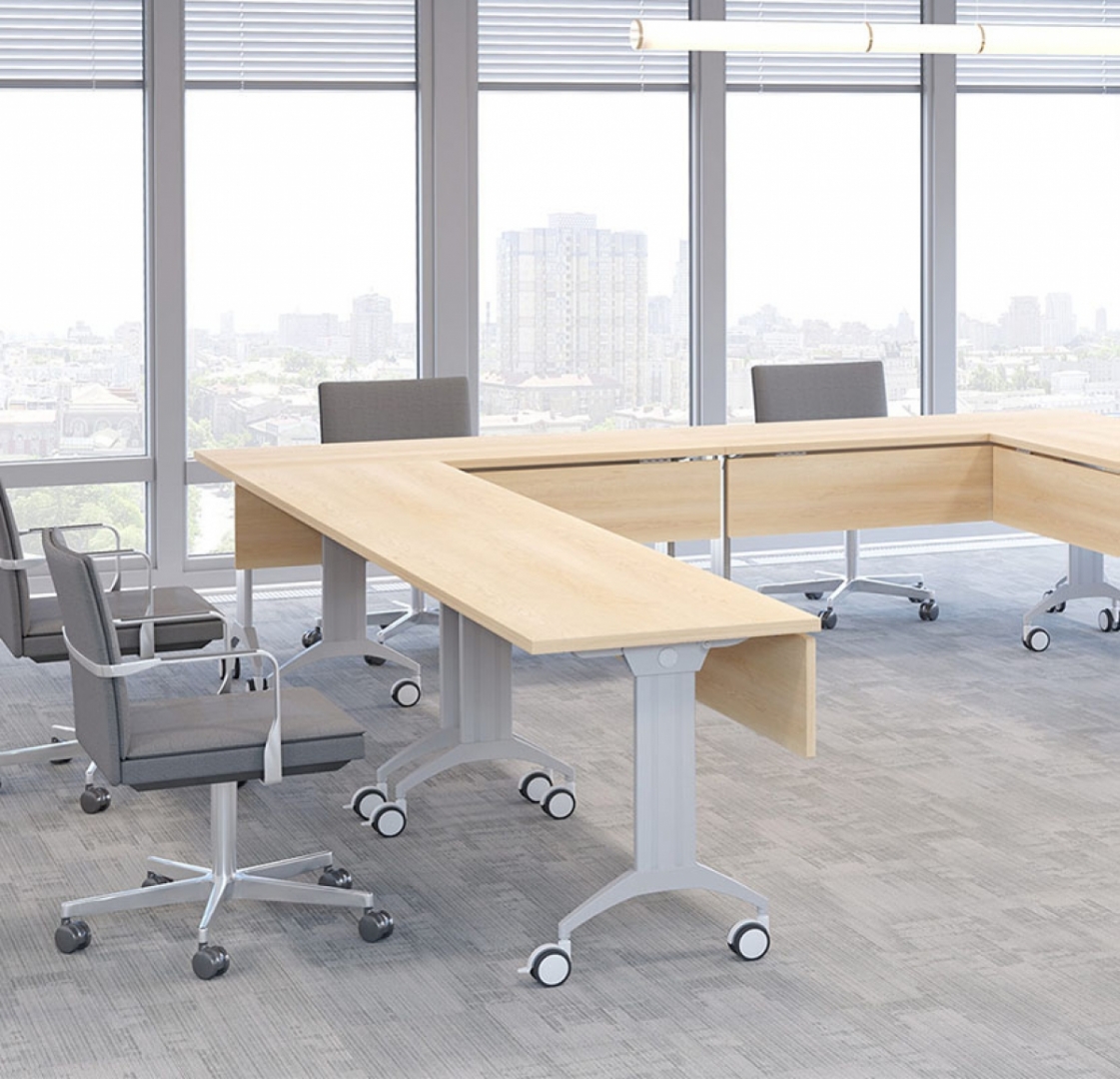 LINK Room Layout | Flip & Nest Table | Special-T 